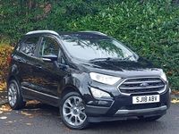 Used Ford Ecosport Titanium 100 HP (73 kW) 2018 Black SUV