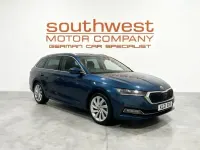 Usado Skoda Octavia SE L 150 CV (110 kW) 2021 Azul Familiar