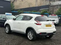 Used Nissan Juke Acenta Premium 110 HP (80 kW) 2014 White SUV