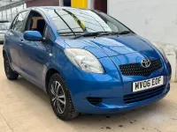 Used Toyota Yaris T3 85 HP (62 kW) 2006 Blue Hatchback