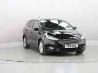 Used Ford Focus Zetec 120 HP (88 kW) 2018 Black Estate