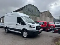 Used Ford Transit 130 HP (95 kW) 2018 White Van