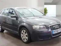 Used Audi A3 170 HP (125 kW) 2007 Grey Hatchback