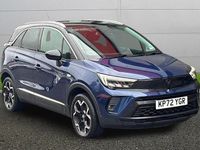 Used Vauxhall Crossland Ultimate 130 HP (95 kW) 2022 Blue SUV