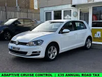 Used VW Golf VII Edition 2016 White Hatchback