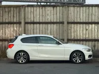 Used BMW 118 Sport Line 2017 White Hatchback