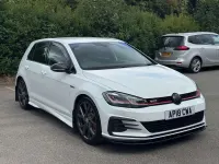 Used VW Golf VII GTI 245 HP (180 kW) 2018 White Hatchback