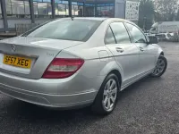 Begagnad Mercedes C220 Elegance 2007 Silver Sedan