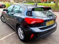 Used Ford Focus Zetec 125 HP (91 kW) 2018 Black Hatchback