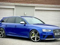 Used Audi RS4 450 HP (330 kW) 2013 Blue Estate