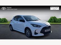 Used Toyota Yaris Hybrid 2023 White Hatchback