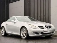 Used Mercedes SLK350 272 HP (200 kW) 2006 Silver Cabriolet