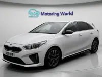 Used Kia Ceed GT-Line 158 HP (116 kW) 2021 White Hatchback