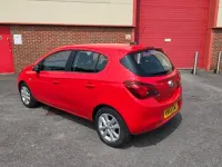 Used Vauxhall Corsa Design Edition 75 HP (55 kW) 2015 Red Hatchback