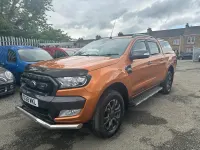Used Ford Ranger Wildtrack 200 HP (147 kW) 2018 Orange Pickup