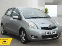 Used Toyota Yaris 101 HP (74 kW) 2010 Silver Hatchback