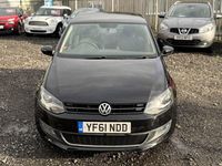 Used VW Polo Match 60 HP (44 kW) 2011 Black Hatchback