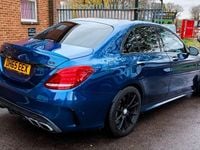 Used Mercedes C63 AMG Premium 2016 Blue Sedan