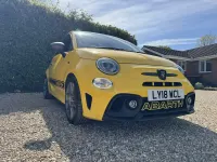 Used Abarth 595 Competizione 2018 Yellow Hatchback