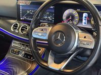 Used Mercedes E220 AMG line 194 HP (142 kW) 2020 Black Sedan