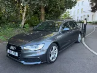 Used Audi A6 S-Line 177 HP (130 kW) 2013 Grey Estate