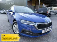 Used Skoda Octavia SE Technology 150 HP (110 kW) 2021 Blue Estate
