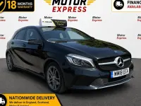 Used Mercedes A200 Sport Edition 136 HP (100 kW) 2018 Black Hatchback