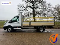 Used Ford Transit S 130 HP (95 kW) 2022 White Cabriolet