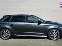 Usado Audi A3 Black Edition 184 HP (135 kW) 2017 Cinzento Citadino