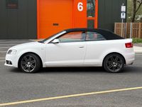 Used Audi A3 Cabriolet S-Line 105 HP (77 kW) 2011 White Cabriolet
