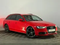 Used Audi A4 Black Edition 177 HP (130 kW) 2014 Red Estate
