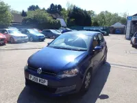 Usado VW Polo SE 85 HP (62 kW) 2010 Azul Citadino