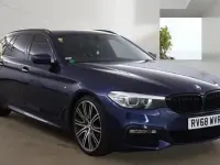 Used BMW 530 M Sport 265 HP (194 kW) 2018 Blue Estate