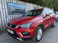 Used Seat Ateca 4Drive 150 HP (110 kW) 2018 Red SUV