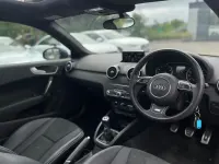 Used Audi A1 S-Line 125 HP (91 kW) 2017 Blue Hatchback