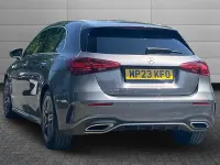 Used Mercedes A180 AMG Line Premium 136 HP (100 kW) 2023 Mountain grey Hatchback