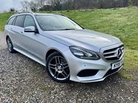 Used Mercedes E220 AMG Line Premium 2015 Silver Estate