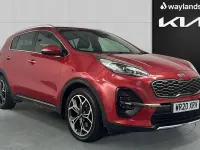 Used Kia Sportage GT-Line 177 HP (130 kW) 2020 Red SUV