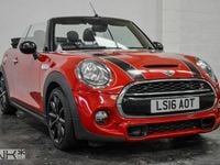 Used Mini Cooper S Cabriolet 2016 Red Cabriolet