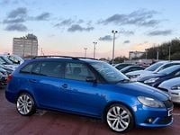 Used Skoda Fabia vRS 2012 Blue Estate