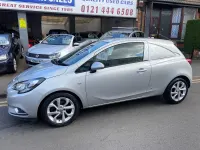 Used Vauxhall Corsa Sportive 95 HP (69 kW) 2016 Silver Van