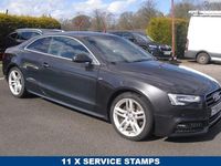 Used Audi A5 S-Line 177 HP (130 kW) 2014 Grey Coupe