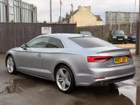 Używany Audi A5 S-Line 190 KM (139 kW) 2017 Srebrny Coupe