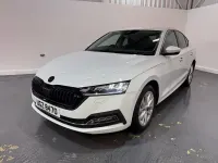 Used Skoda Octavia SE L 116 HP (85 kW) 2021 White Hatchback