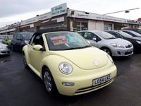 used VW Beetle 1.6 Convertible From £3