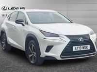 Used Lexus NX300h Sport Line 197 HP (144 kW) 2019 Sonic white SUV