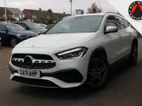 Used Mercedes GLA200 AMG line 163 HP (119 kW) 2021 White SUV