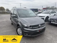 Usado VW Caddy S 150 HP (110 kW) 2018 Cinzento Monovolume