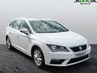 Used Seat Leon Ecomotive 116 HP (85 kW) 2018 White Estate