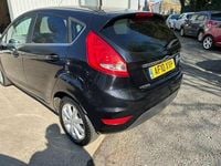 Used Ford Fiesta Zetec 82 HP (60 kW) 2010 Black Hatchback